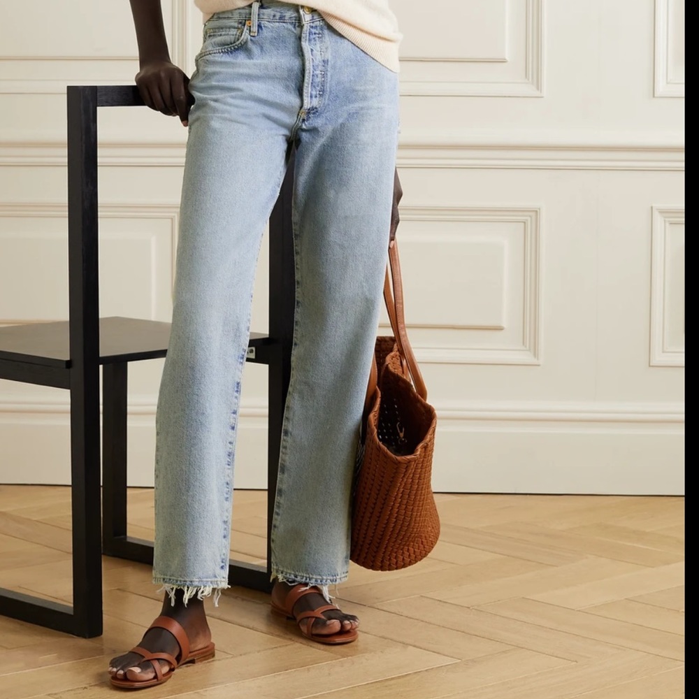 Citizens Of Humanity Light Wash Straight Leg Jeans